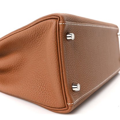 Hermes Togo Kelly Retourne 32 Gold 8 of 11