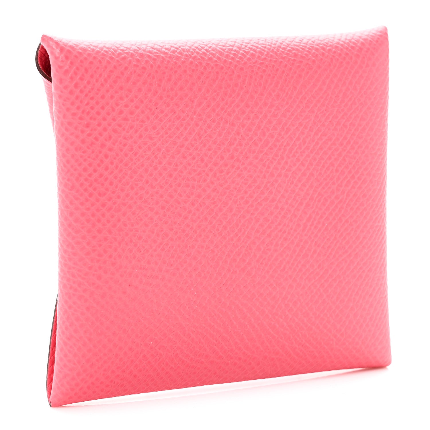 Hermes Epsom Bastia Coin Purse Rose Azalee 3 of 9