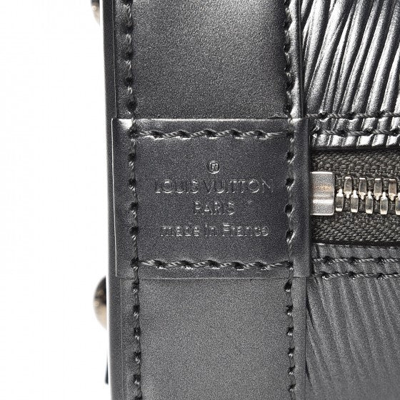 Louis Vuitton Epi Alma BB Anthracite Nacre 7 of 7