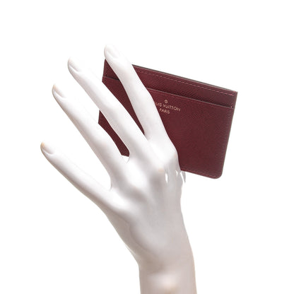 Louis Vuitton Calfskin Jeanne Wallet Insert Fuchsia 2 of 6