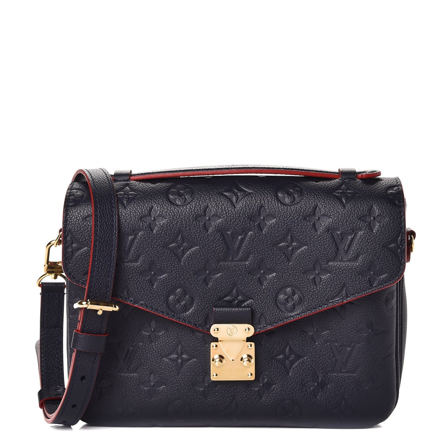 Empreinte Pochette Metis Marine Rouge