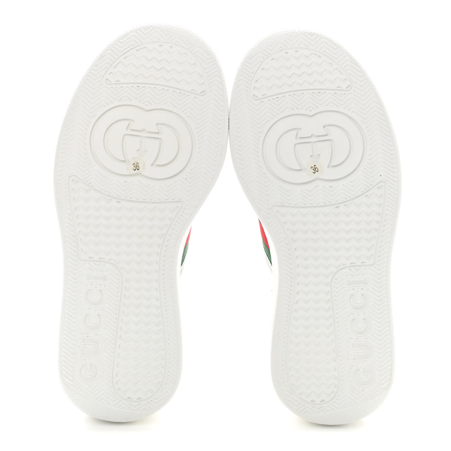 Calfskin Web Perforated Womens Platform 55mm Sneakers 36 White Bright Splash