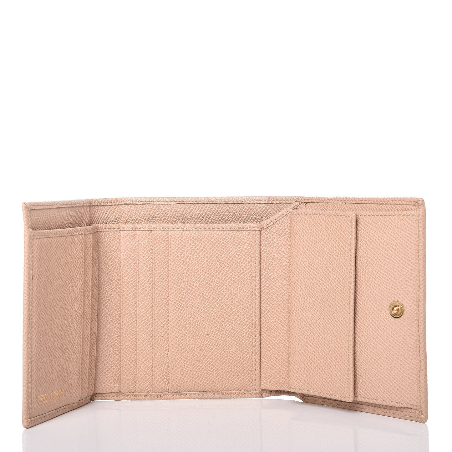 Dauphine Compact Wallet Cipria