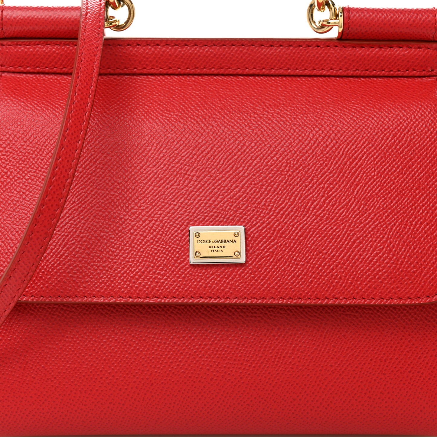 Dauphine Small Miss Sicily Satchel Red