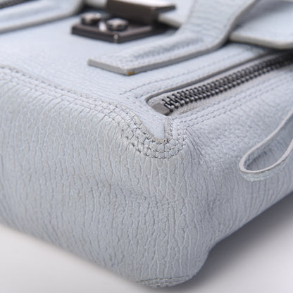3.1 Phillip Lim 3.1 Textured Calfskin Mini Pashli Satchel Light Blue 8 of 16
