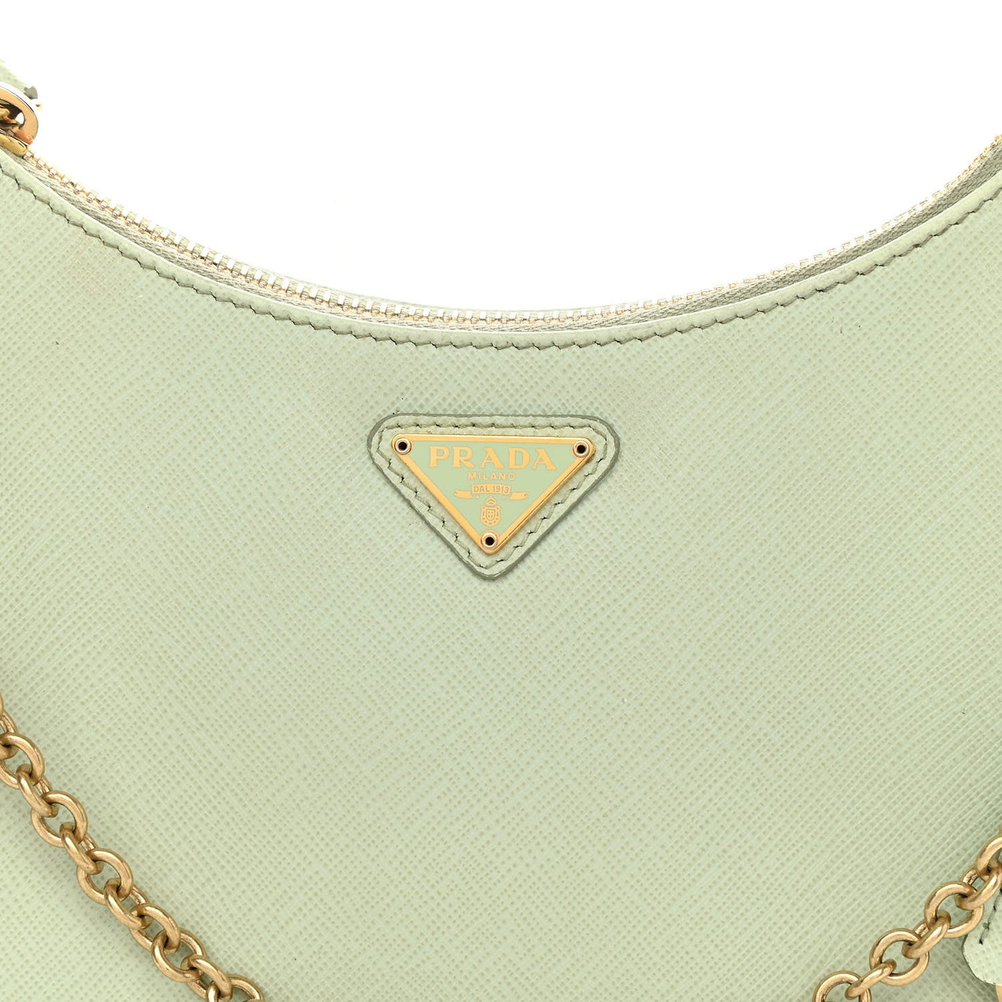 Saffiano Lux Re-Edition 2005 Shoulder Bag Acqua