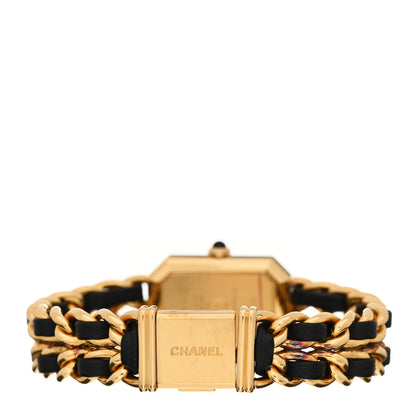 Chanel Stainless Steel Lambskin 20mm Chain Premiere Quartz Watch Gold M 3 of 4