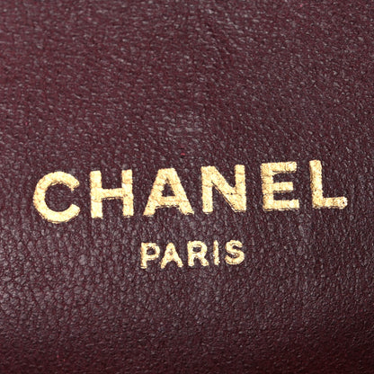 Chanel Lambskin Quilted Medium Double Flap Bijoux Chain Black 6 of 13