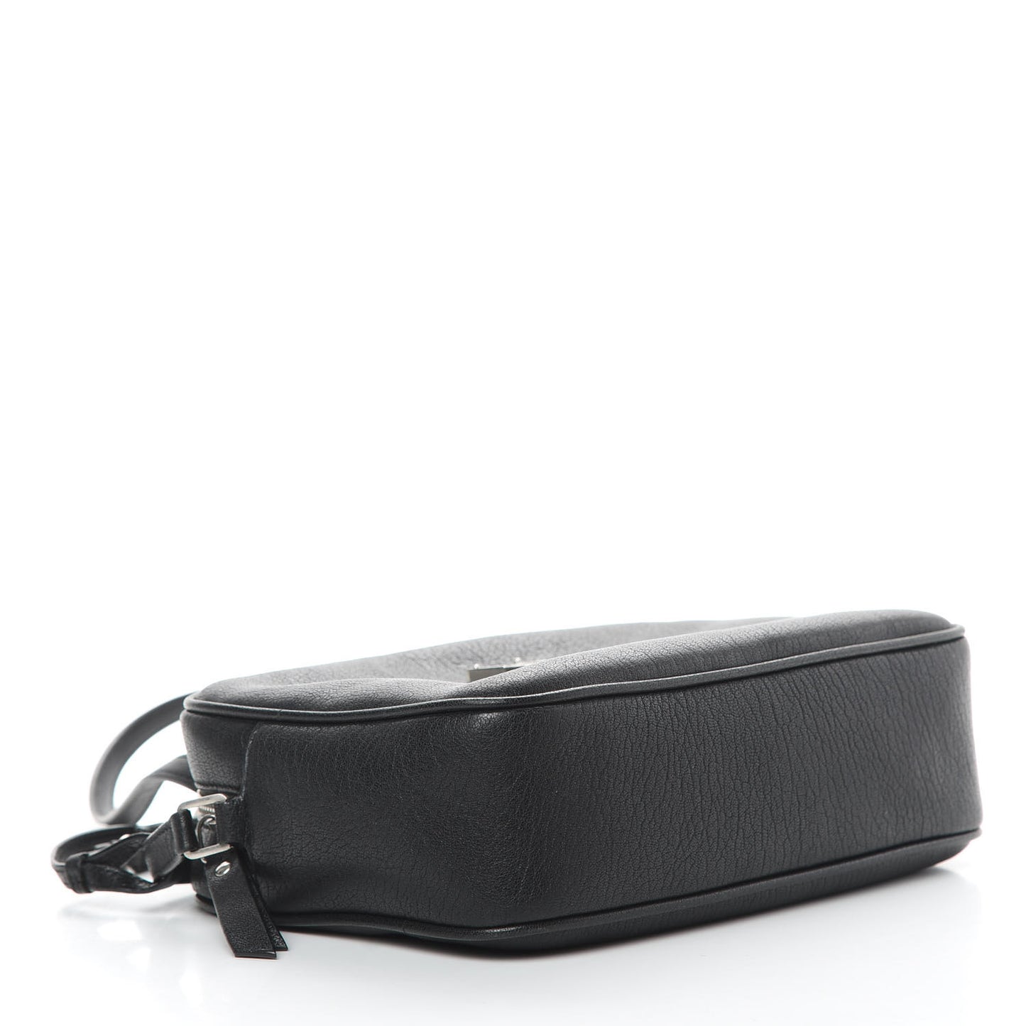 Lambskin Monogram Small Lou Camera Bag Black