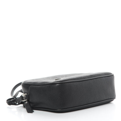 Saint Laurent Lambskin Monogram Small Lou Camera Bag Black 4 of 12