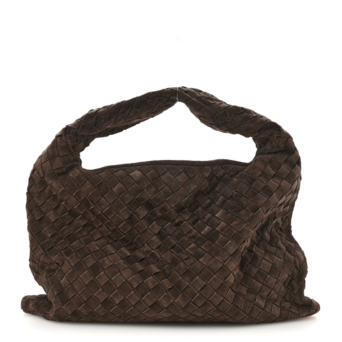 Suede Intrecciato Small Hop Fondant