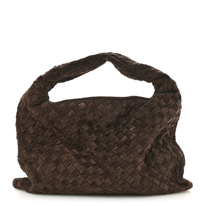 Bottega Veneta Suede Intrecciato Small Hop Fondant 1 of 11