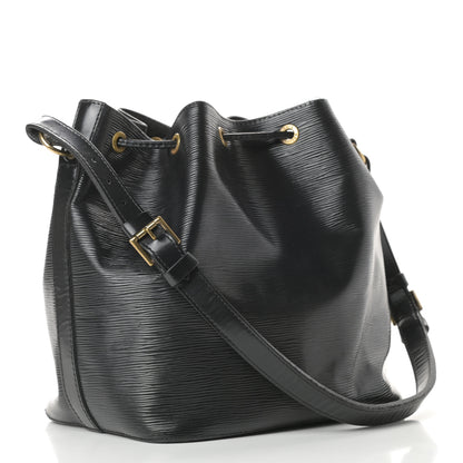 Louis Vuitton Epi Petit Noe Black 3 of 17