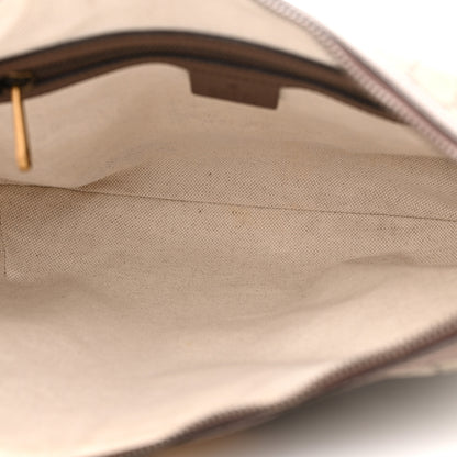 Gucci GG Supreme Monogram Web Small Ophidia Half Moon Hobo Brown 5 of 9