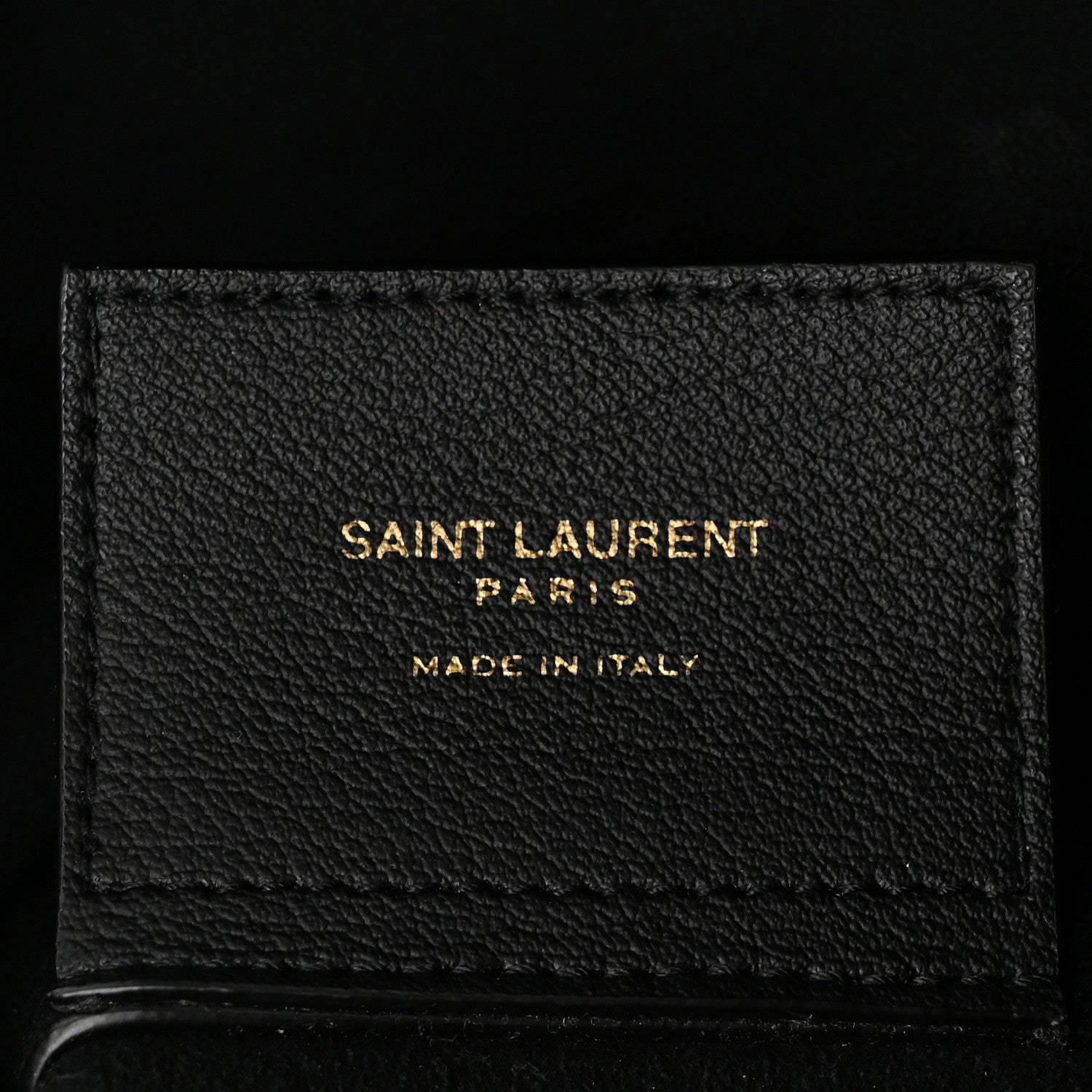 Saint Laurent Calfskin Toy Shopping Tote Black 6 of 11