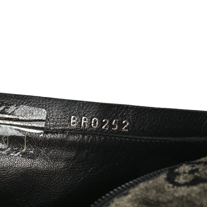 Louis Vuitton Velvet Monogram Silhouette Ankle Boots 38 Black Green 8 of 8