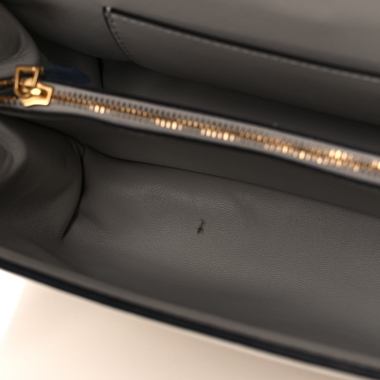 Nappa Stud Sign Shoulder Bag Ivory