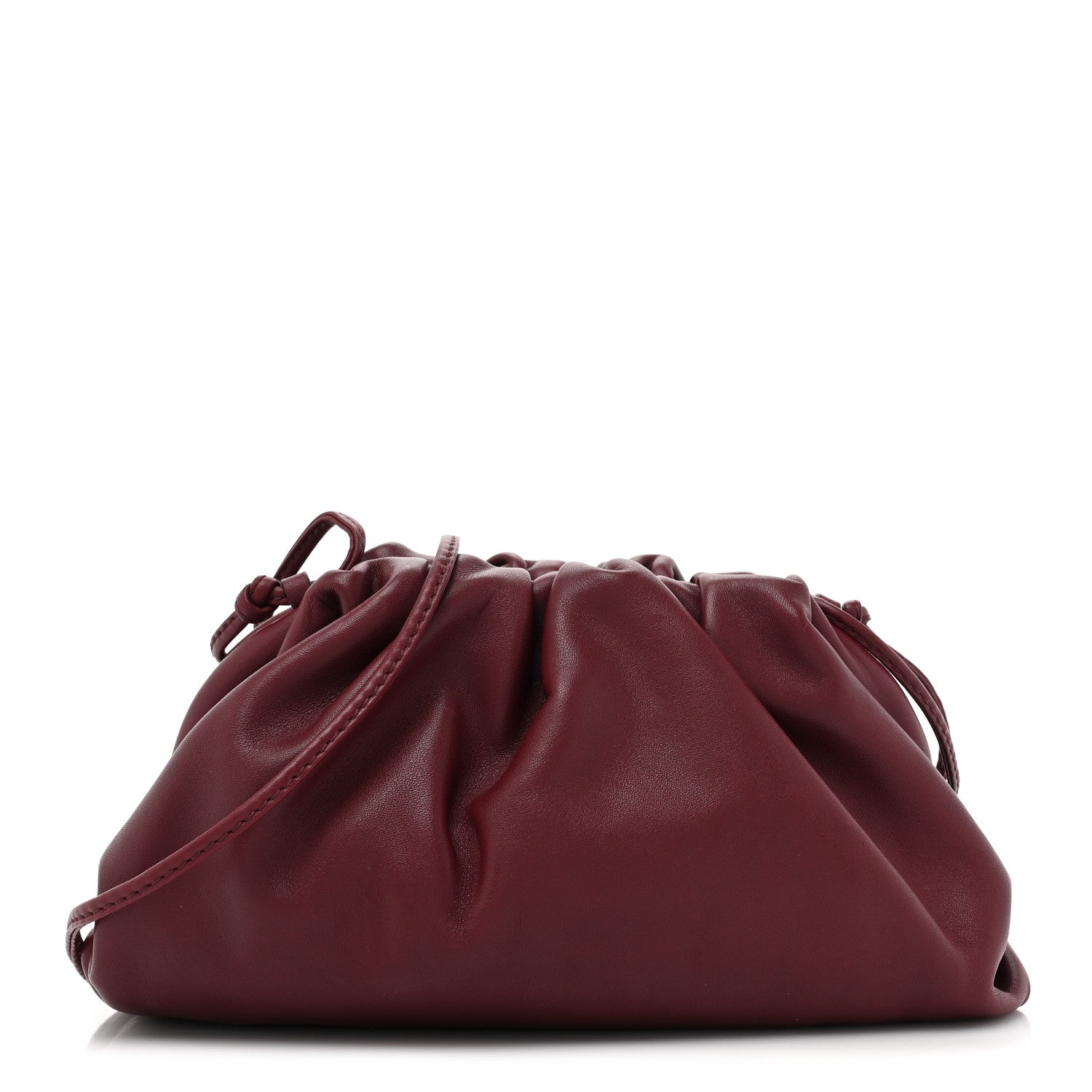 Bottega Veneta Butter Calfskin The Mini Pouch Bordeaux 1 of 8