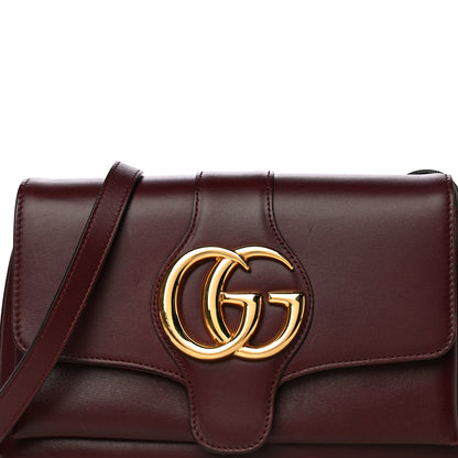 Gucci Vitello Palmellato Lux Small Arli Flap Shoulder Bag Vintage Bordeaux 8 of 15
