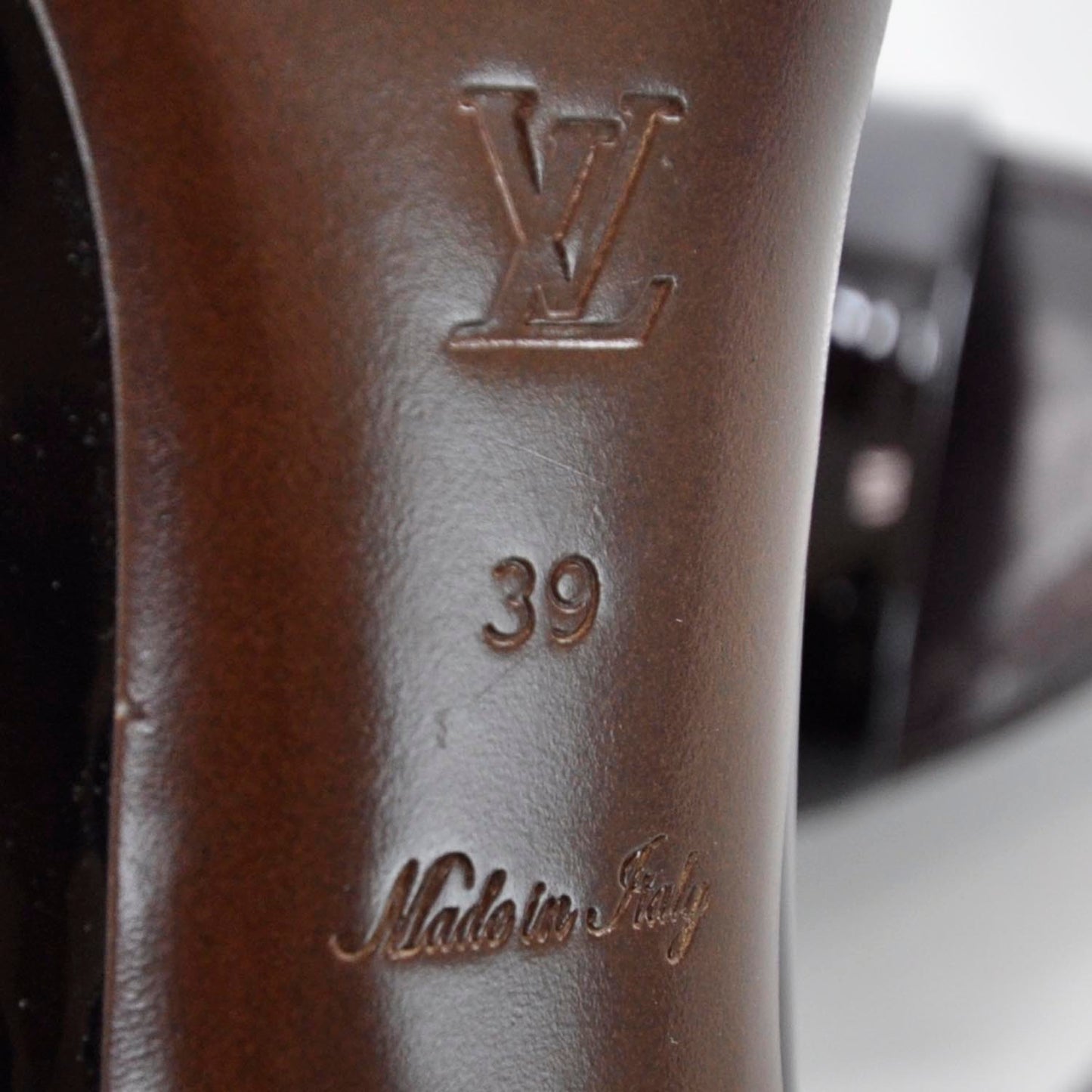 Patent Leather Heels 39 Amarante