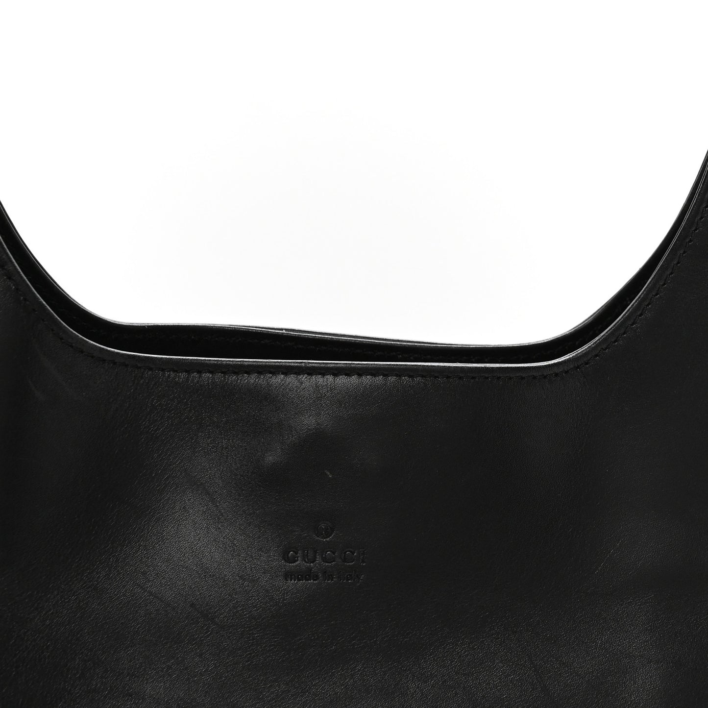 Calfskin Hobo Bag Black