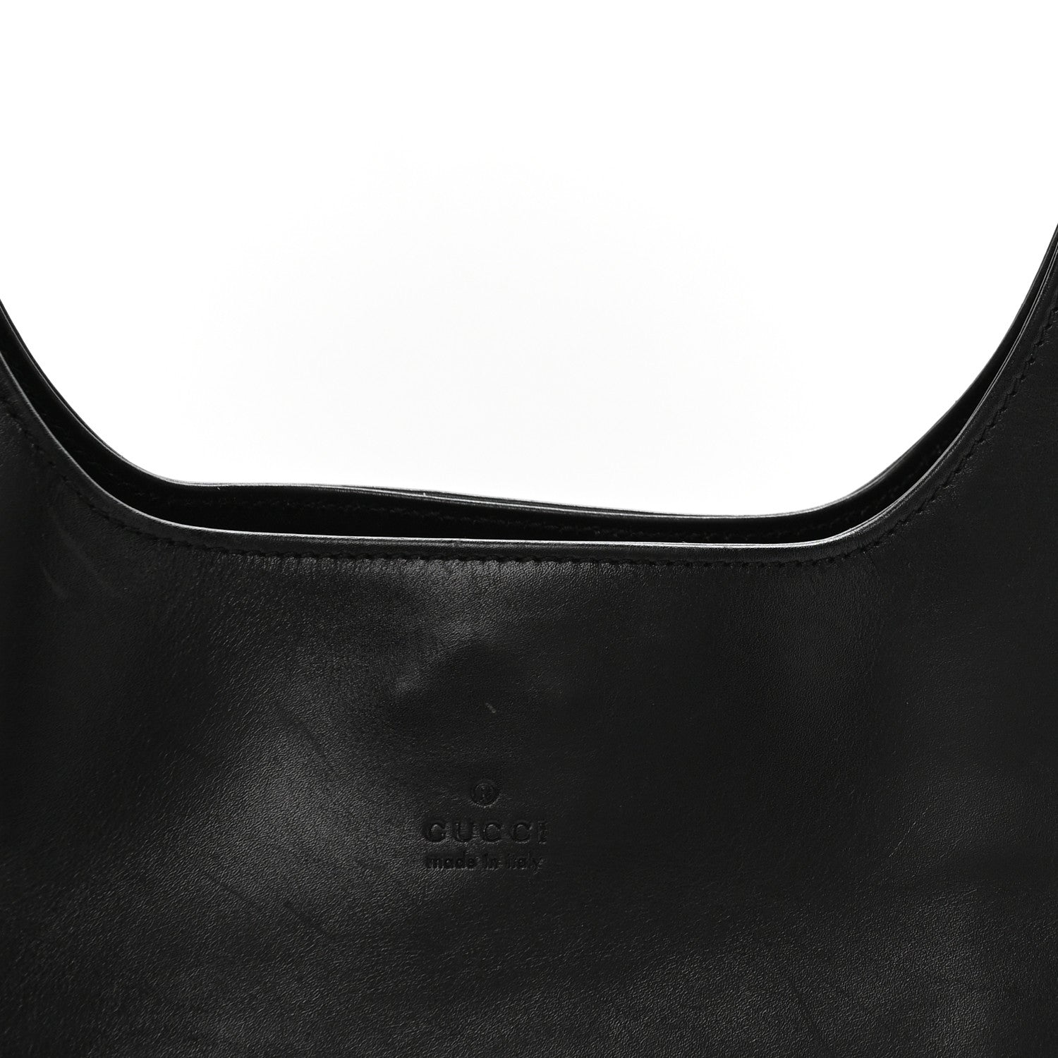 Gucci Calfskin Hobo Bag Black 8 of 10