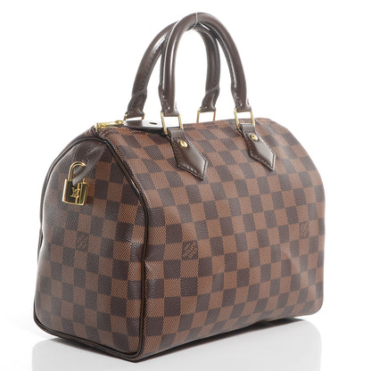 Louis Vuitton Damier Ebene Speedy 25 3 of 8