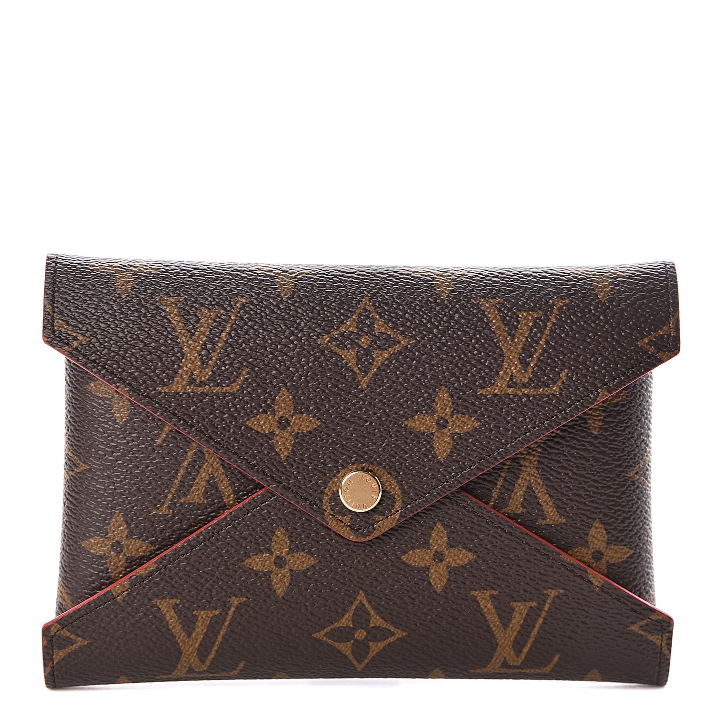 Monogram Medium Kirigami Pochette Insert Coquelicot