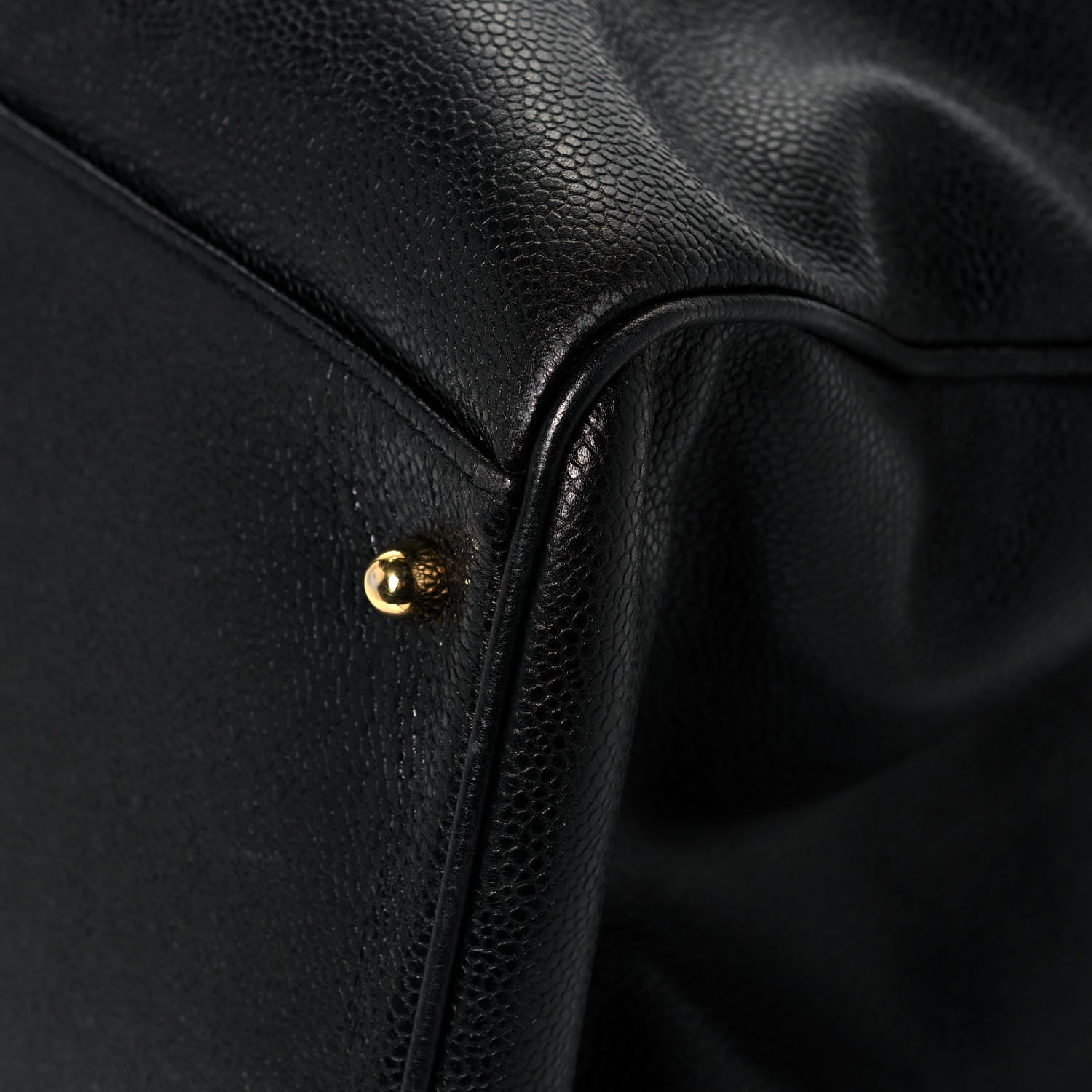 Chanel Caviar XL Weekender Bag Black 10 of 16