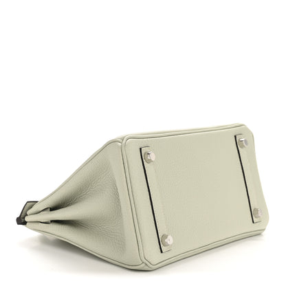 Hermes Togo Birkin 25 Gris Neve 4 of 12