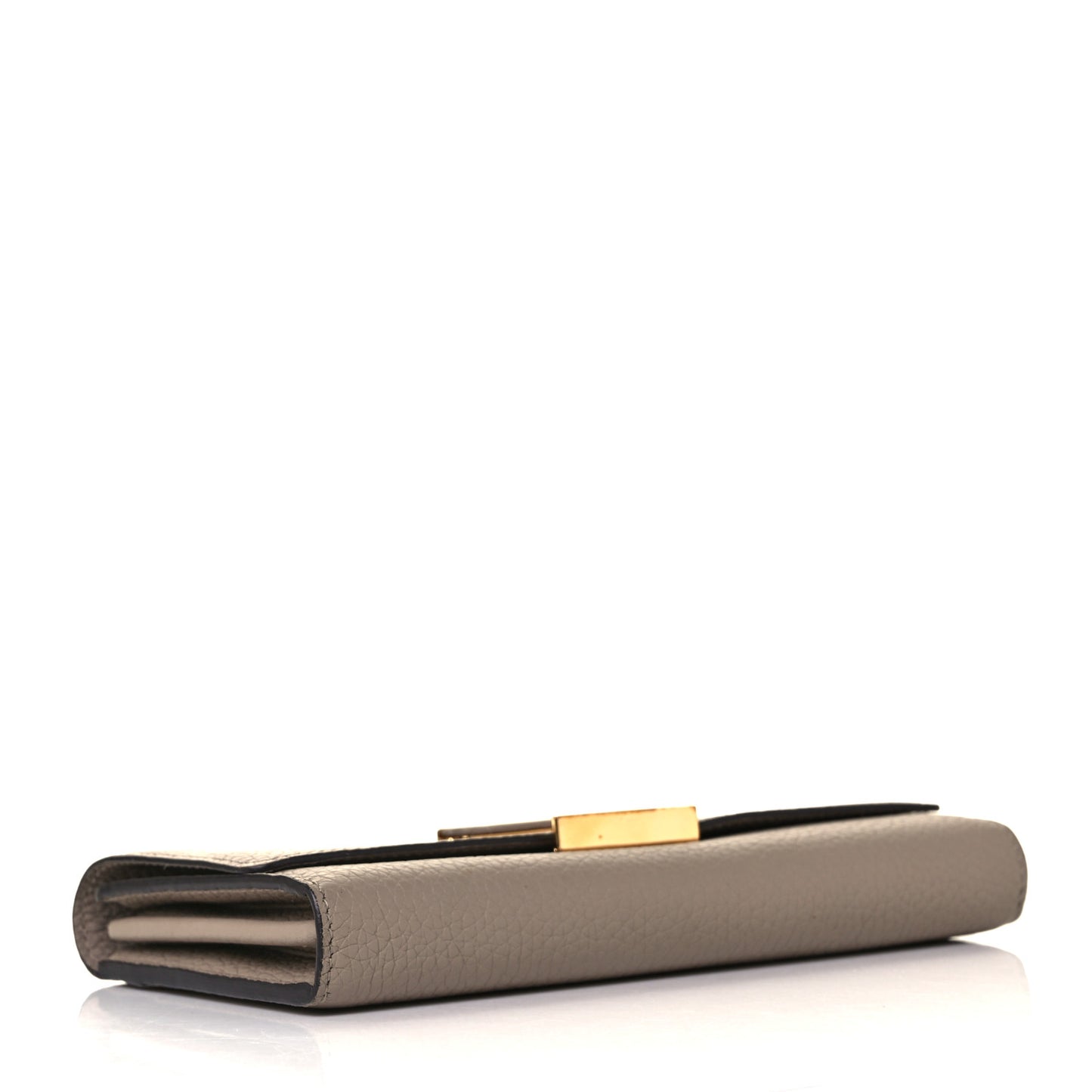 Taurillon Capucines Wallet Galet