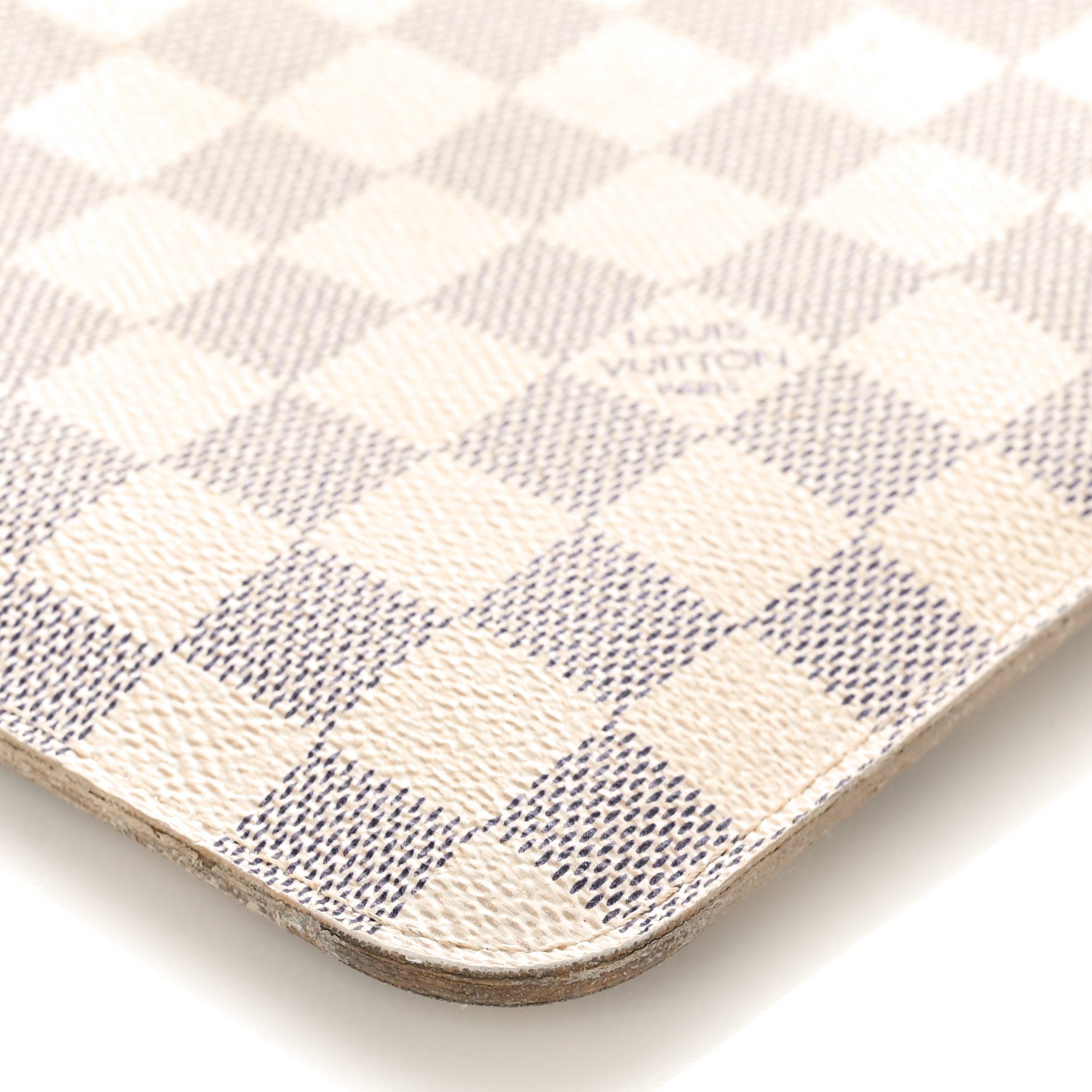 Louis Vuitton Damier Azur Neverfull MM GM Pochette Rose Ballerine 9 of 11