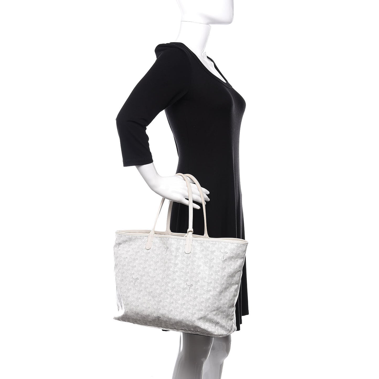 Goyardine Saint Louis PM White