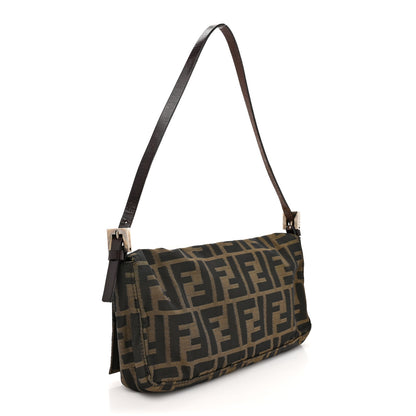 Fendi Zucca Baguette Shoulder Bag Tobacco 3 of 10