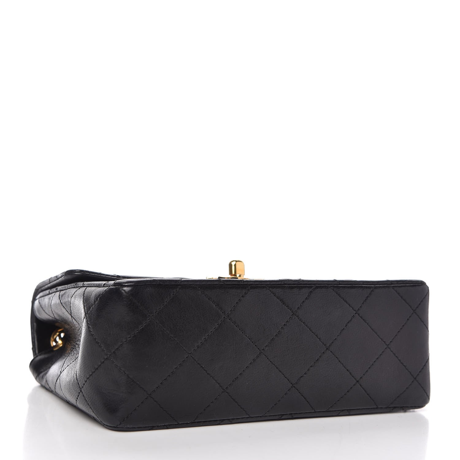 Chanel Lambskin Quilted Mini Square Flap Black 4 of 10