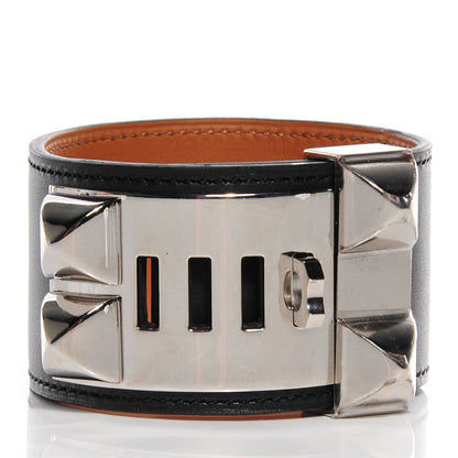 Hermes Chamonix Collier de Chien CDC Bracelet L Black 3 of 6
