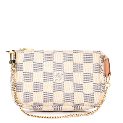 Louis Vuitton Damier Azur Mini Pochette Accessories 1 of 6