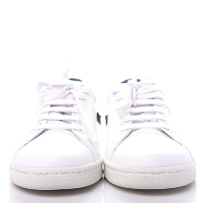 Valentino Garavani Calfskin Womens Backnet Sneakers 38.5 White Blue 2 of 11