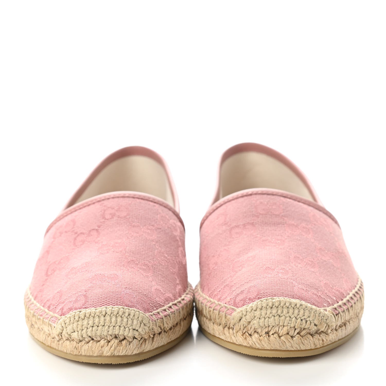 Gucci Monogram Espadrilles 37 Soft Pink 2 of 9