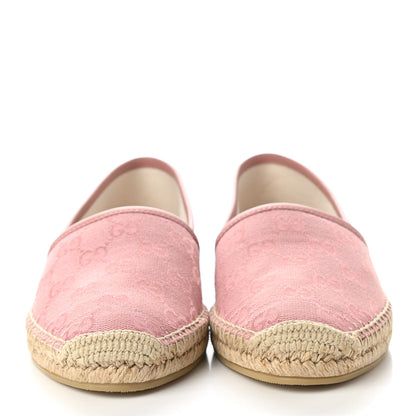 Gucci Monogram Espadrilles 37 Soft Pink 2 of 9