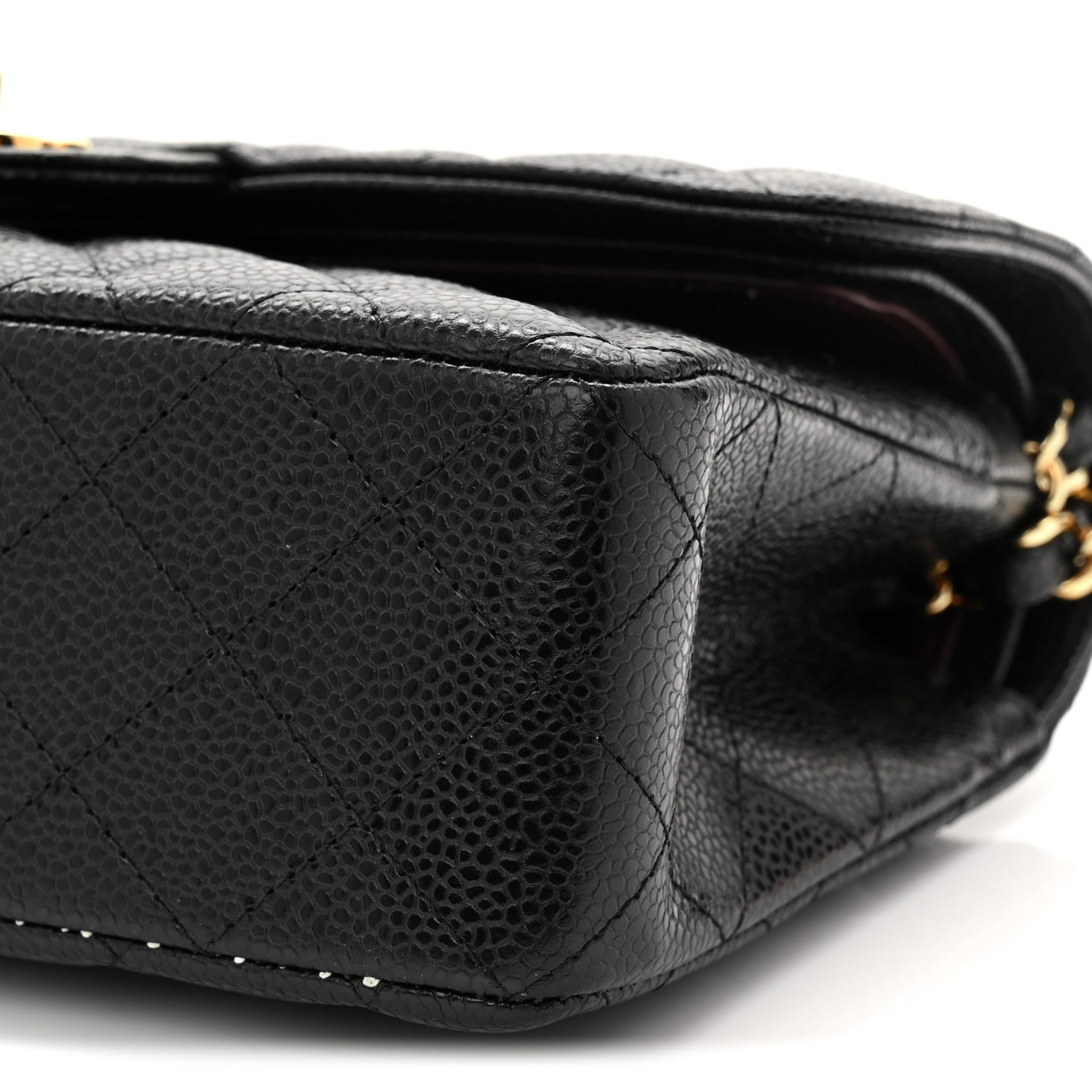 Chanel Caviar Quilted Small Double Flap Black 10 of 12