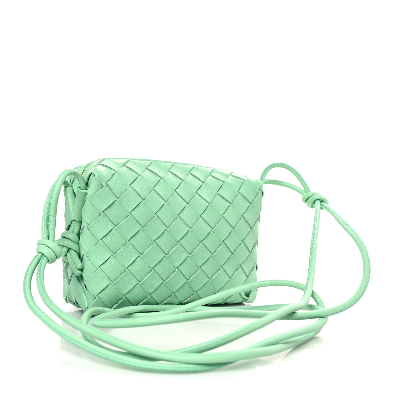 Bottega Veneta Nappa Intrecciato Mini Loop Camera Bag Siren 3 of 8