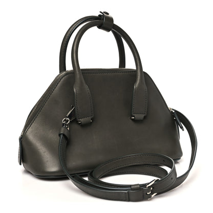 The Row Saddle Calfskin Mini Devon Bag Koala Grey 3 of 9