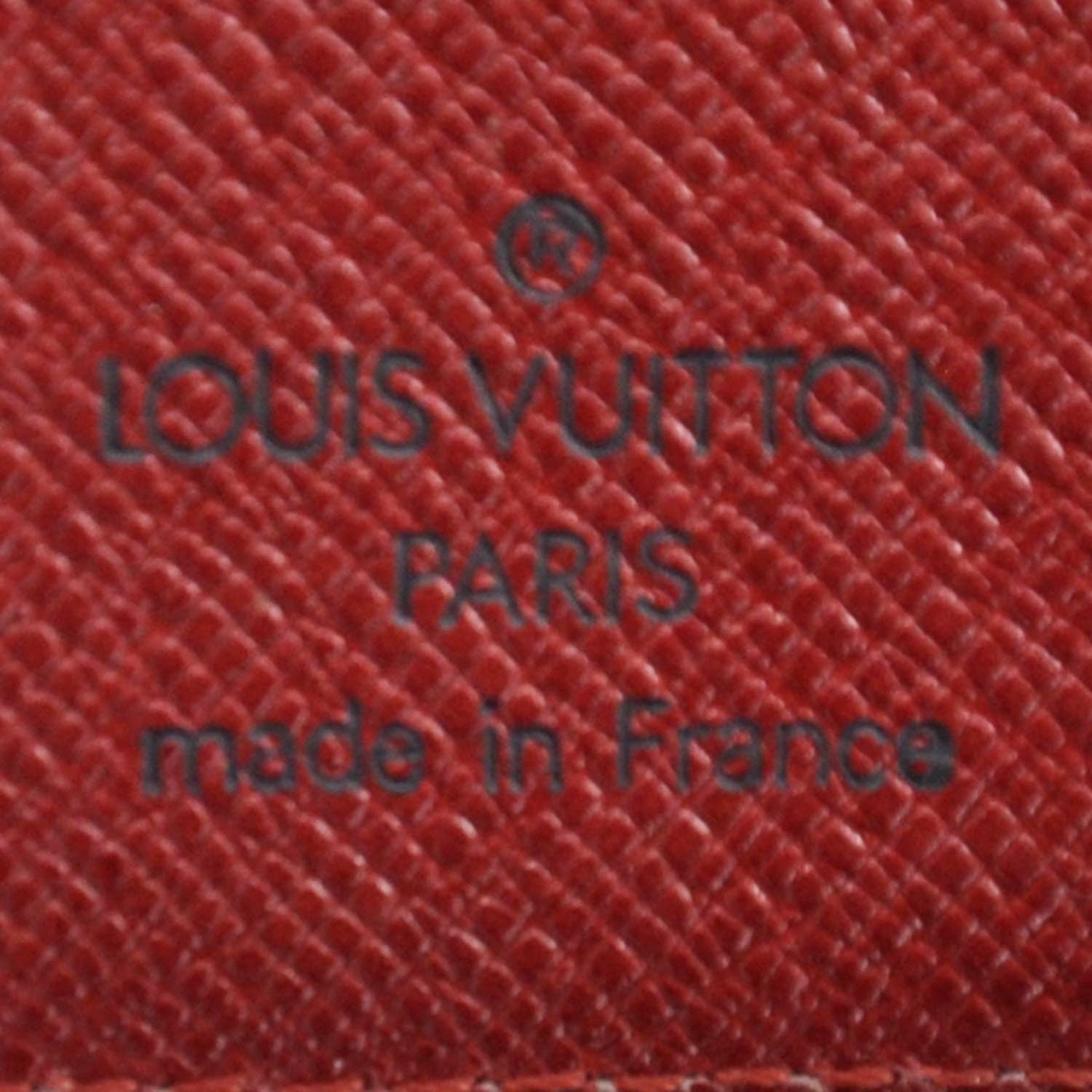 Louis Vuitton Epi Card Holder Address Book Mini Agenda 7 of 8