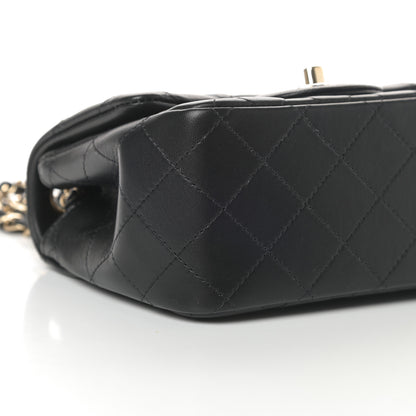 Chanel Lambskin Quilted Mini Square Flap Black 9 of 13