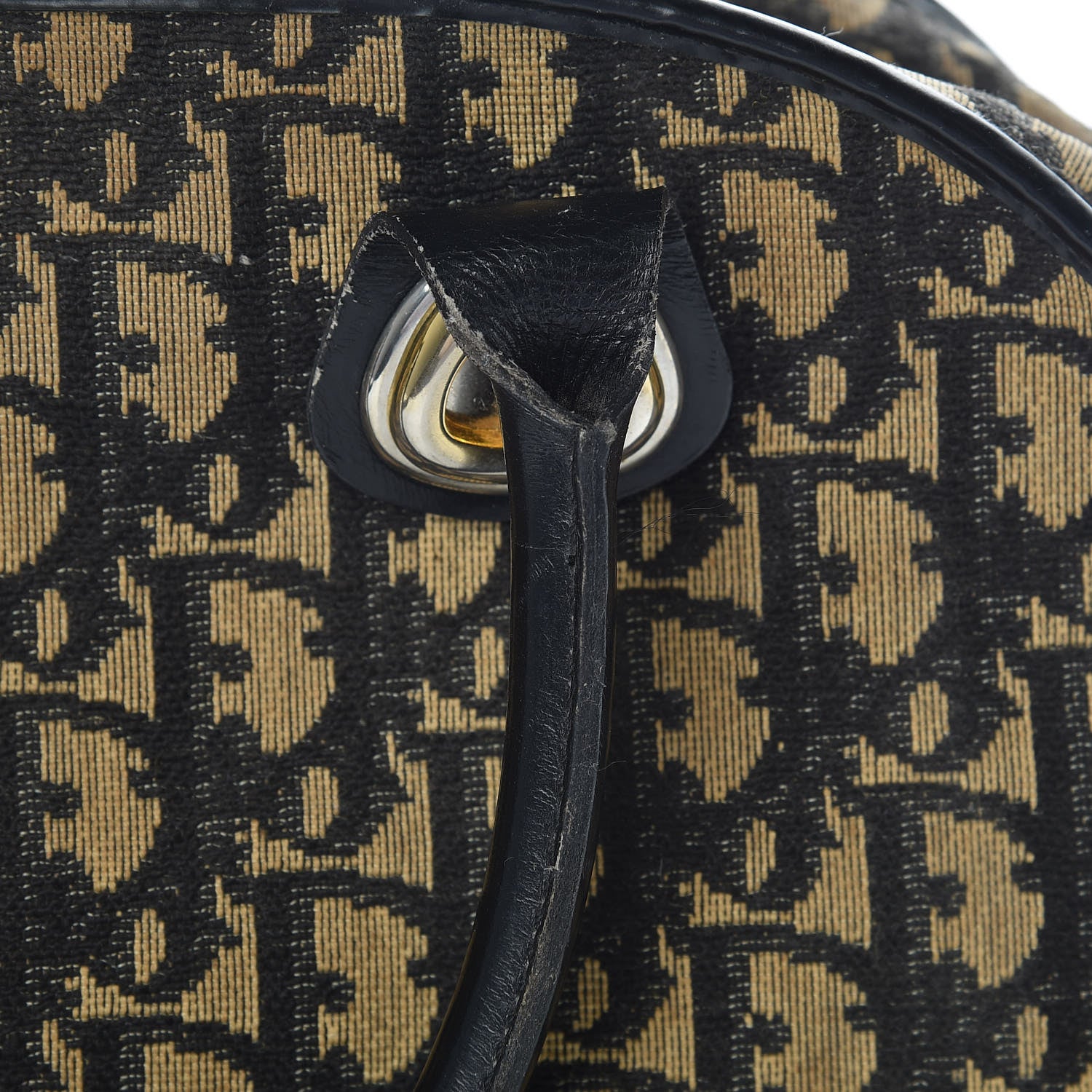 Christian Dior Monogram Bowler Black 9 of 18