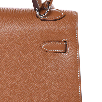 Hermes Epsom Kelly Sellier 25 Gold 24 of 36