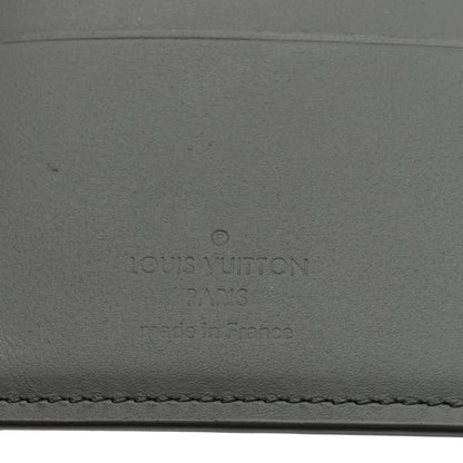 Louis Vuitton Calfskin Monogram Shadow Multiple Wallet Anthracite Gray 6 of 7