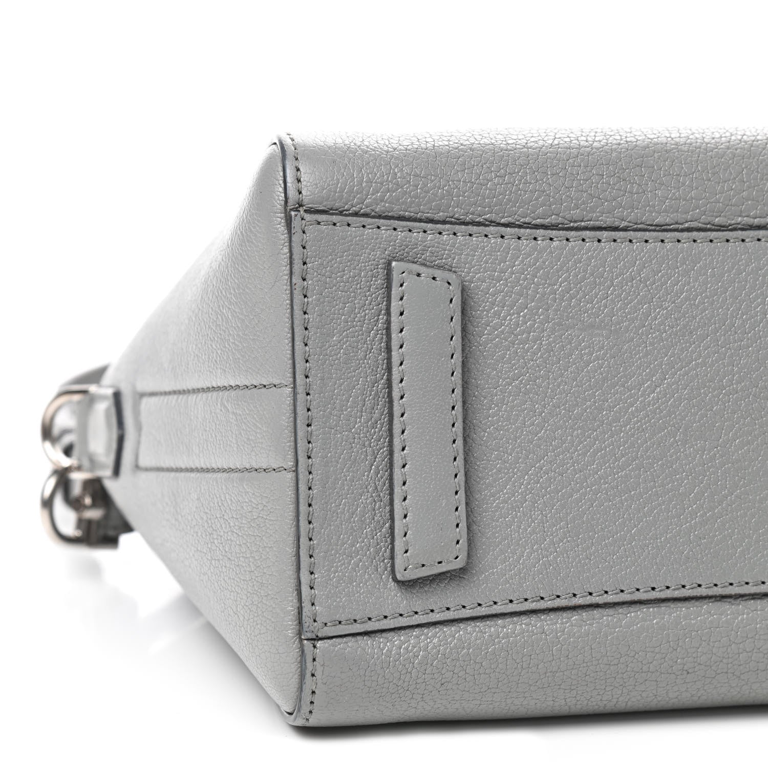 Givenchy Sugar Goatskin Mini Antigona Pearl Grey 6 of 11