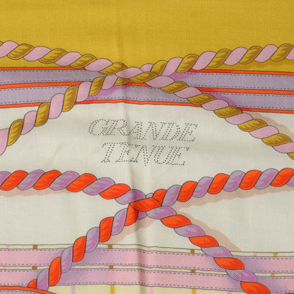 Hermes Cashmere Silk Grande Tenue Shawl 140 4 of 8